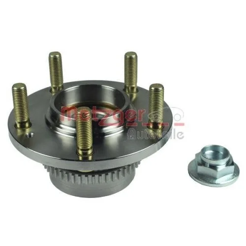 Комплект підшипника маточини METZGER WM 6943 для HYUNDAI KIA, задня вісь, фото №2