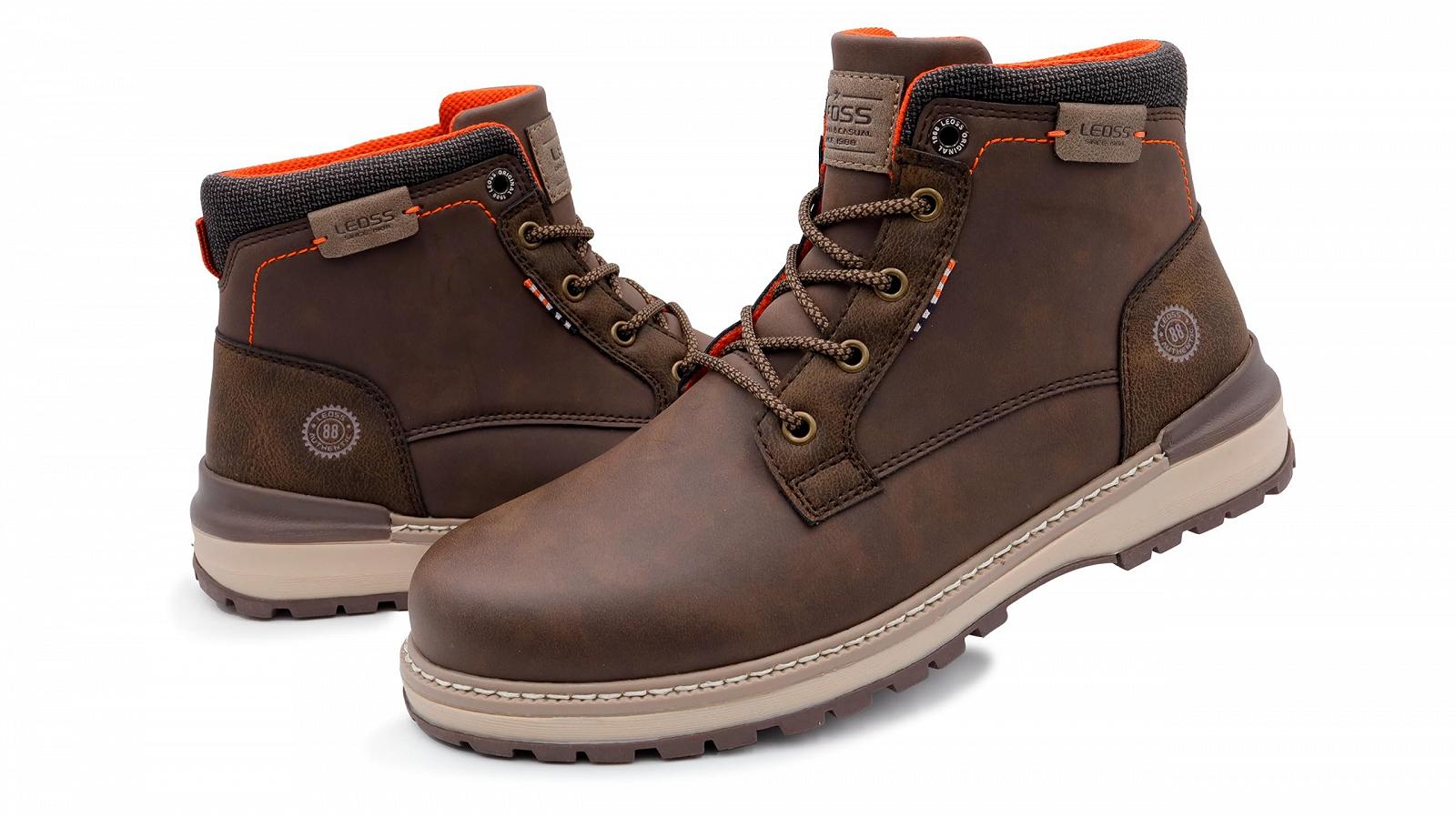 Чоловічі Чоботи LEOSS Класичні Нековзні Високі, фото №5