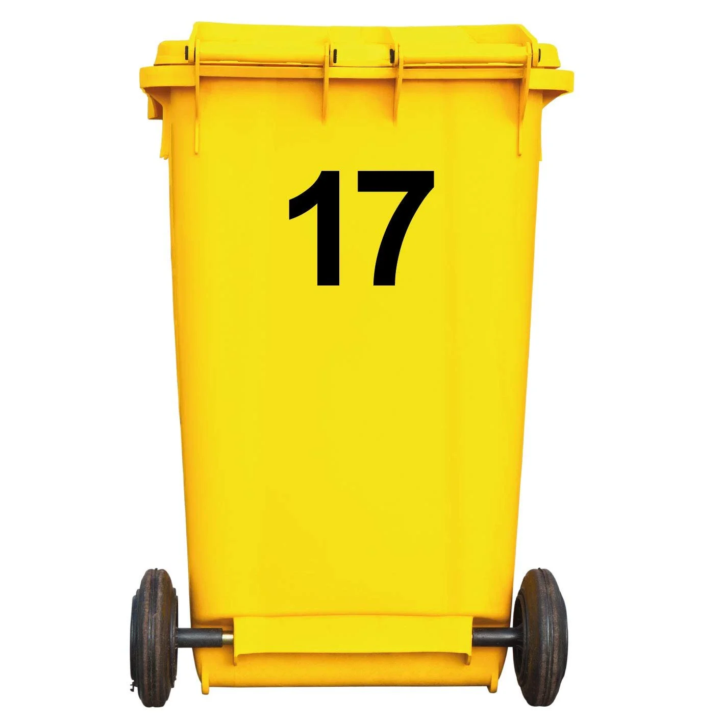 Наклейки на стену kleb-Drauf 200 цифр 1,5 см Матовый синий, фото №2