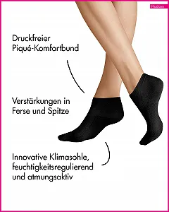 Шкарпетки Hudson Trainer Жіночі Dry Cotton Вологорегулюючі synthetic.ua - Фото 1