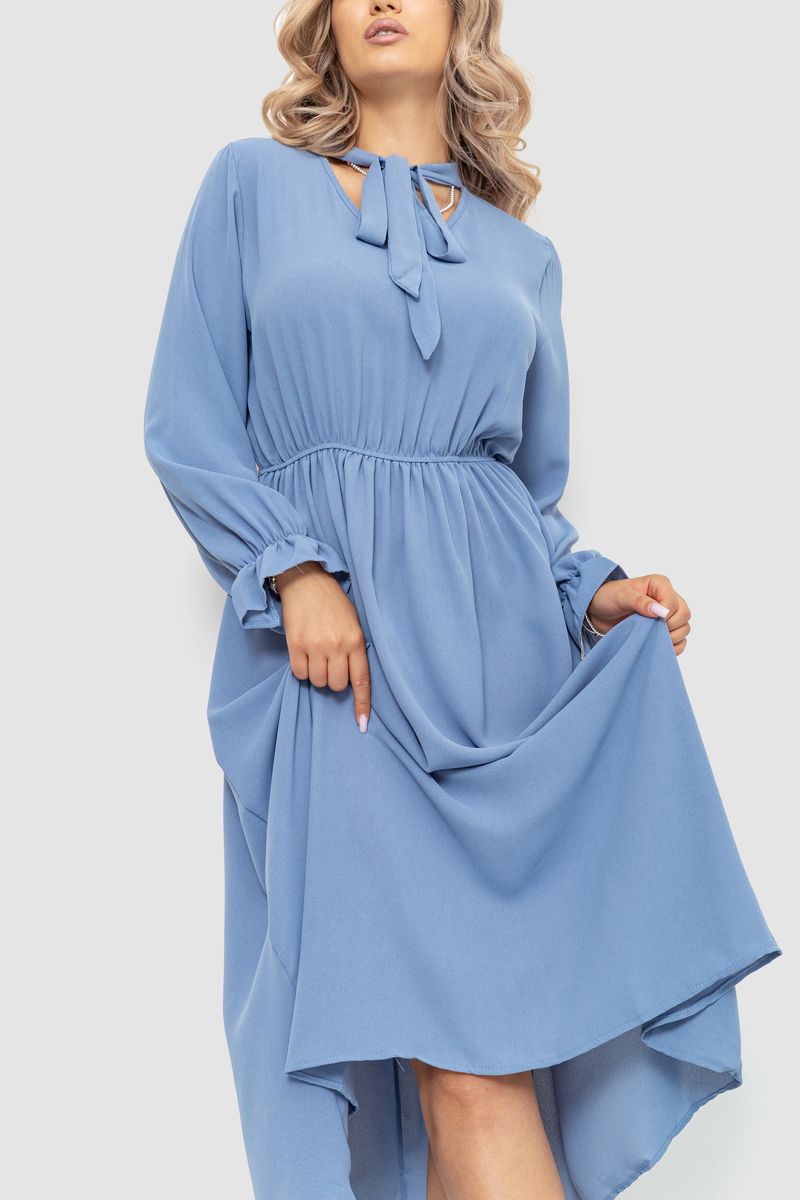 Платье нарядное цвет джинс 204R601, фото №2