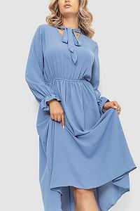 Платье нарядное цвет джинс 204R601 synthetic.ua - Фото 1