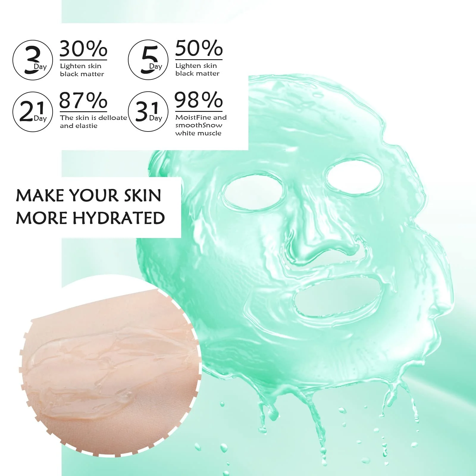 Маска для лица Collagen Firming, 40 шт, фото №3