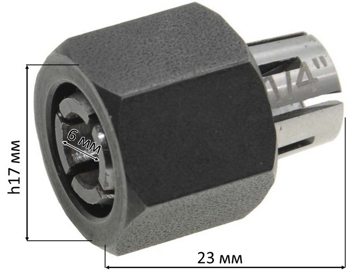 Цанга в збірні фрезер DeWalt DW615 326286-00 арт.rest738, фото №5 Цанга в збірні фрезер DeWalt DW615 326286-00 арт.rest738, фото №5