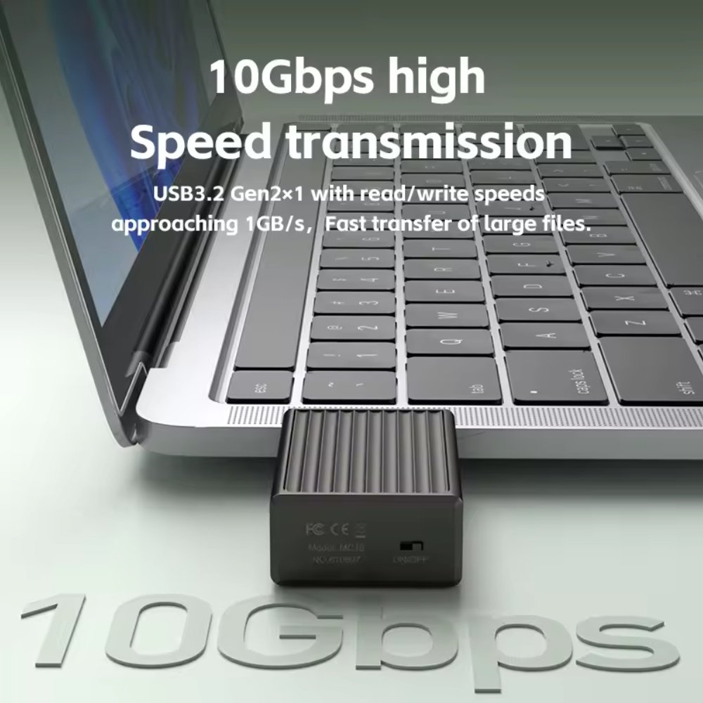 Адаптер HAGIBIS M.2 NVMe 2230 PCIe SSD to USB 3.2 с активным охлаждением, фото №5