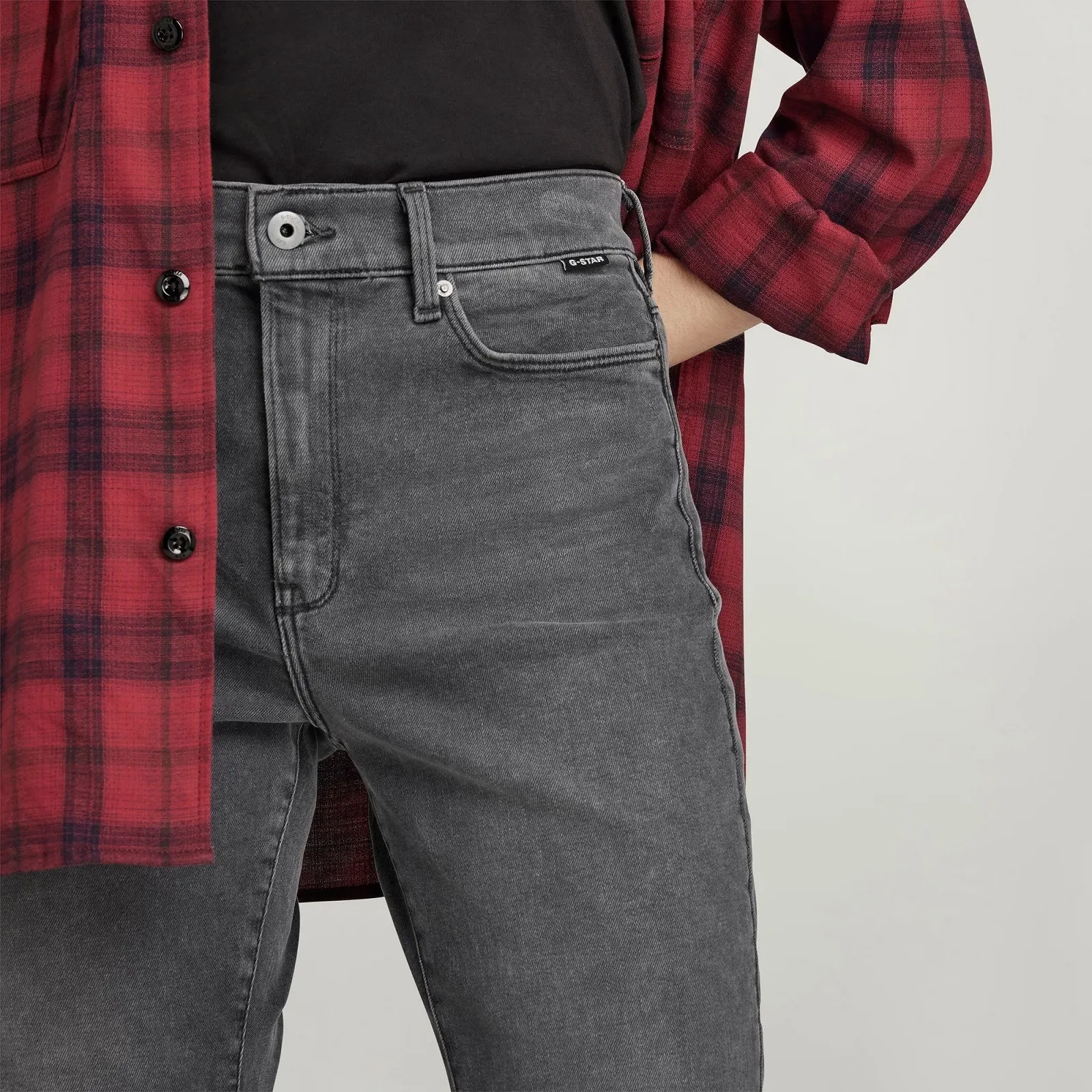 Женские джинсы G‑Star Shape Skinny Iron Black Superstretch - 27, фото №5