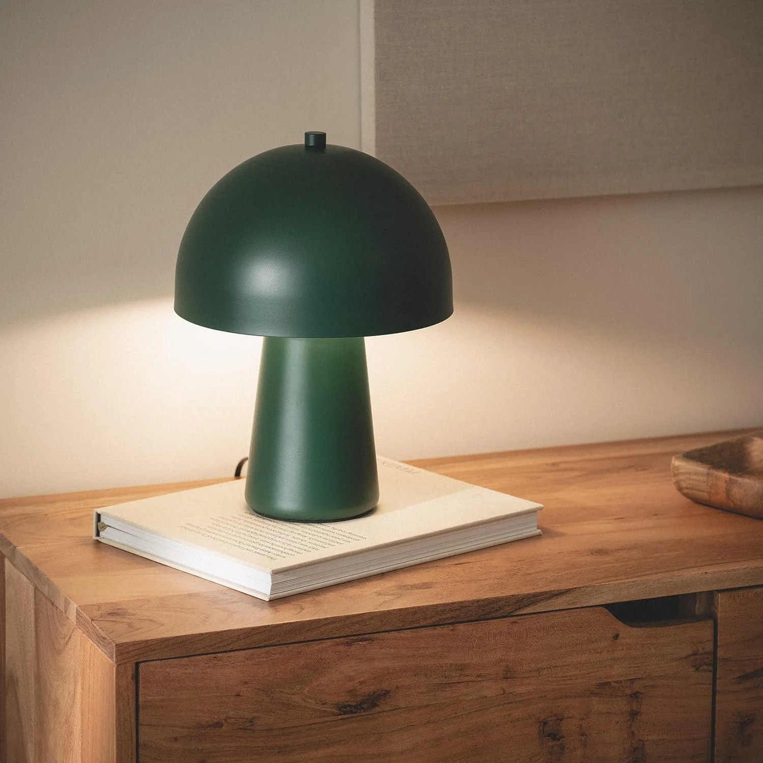 Настільна лампа LEDKIA LIGHTING Quinga металева зелена E27 290 мм, фото №8