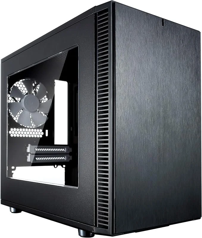 Корпус Fractal Design Define Nano S / Без БЖ / Чорний, фото №1 Корпус Fractal Design Define Nano S / Без БЖ / Чорний, фото №1