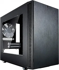 Корпус Fractal Design Define Nano S / Без БЖ / Чорний - Фото 1