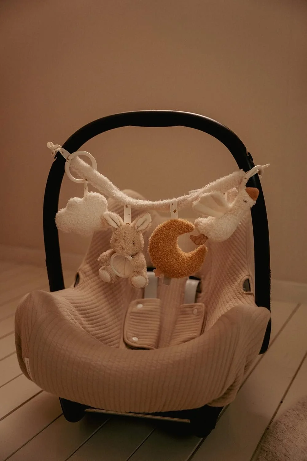 Підвіска для коляски Little Dutch Newborn Naturals Білий, фото №4