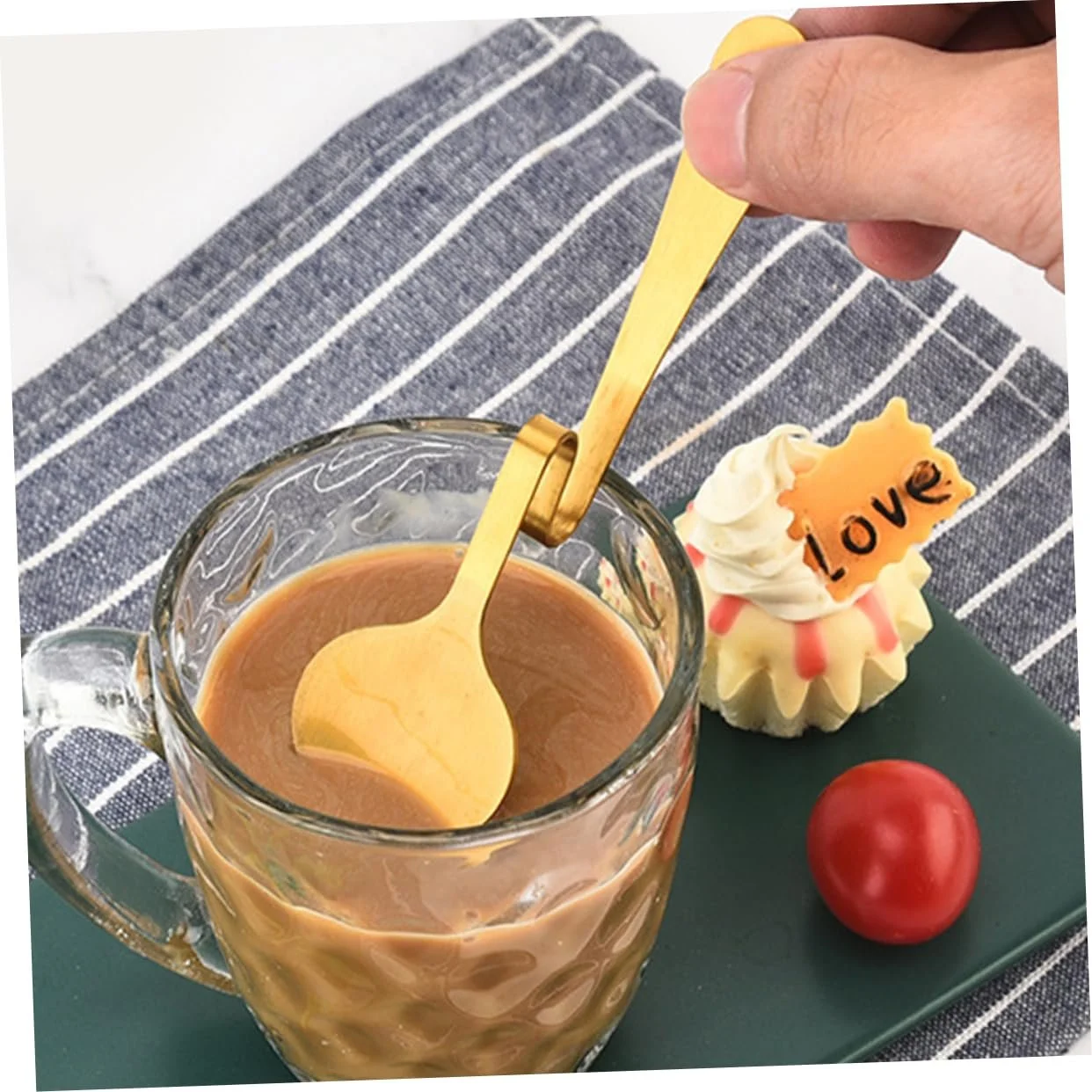 Ложка для напоїв HEMOTON Елегантна з нержавіючої сталі, фото №2