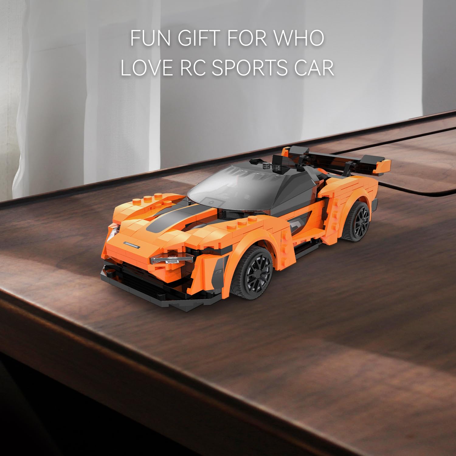 Автомобіль на дистанційному керуванні CaDA Clamping Blocks Dual Control Blaze C51075W RC Set, фото №7