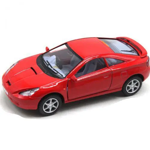 Машинка Kinsmart Toyota Celica красная, фото №1