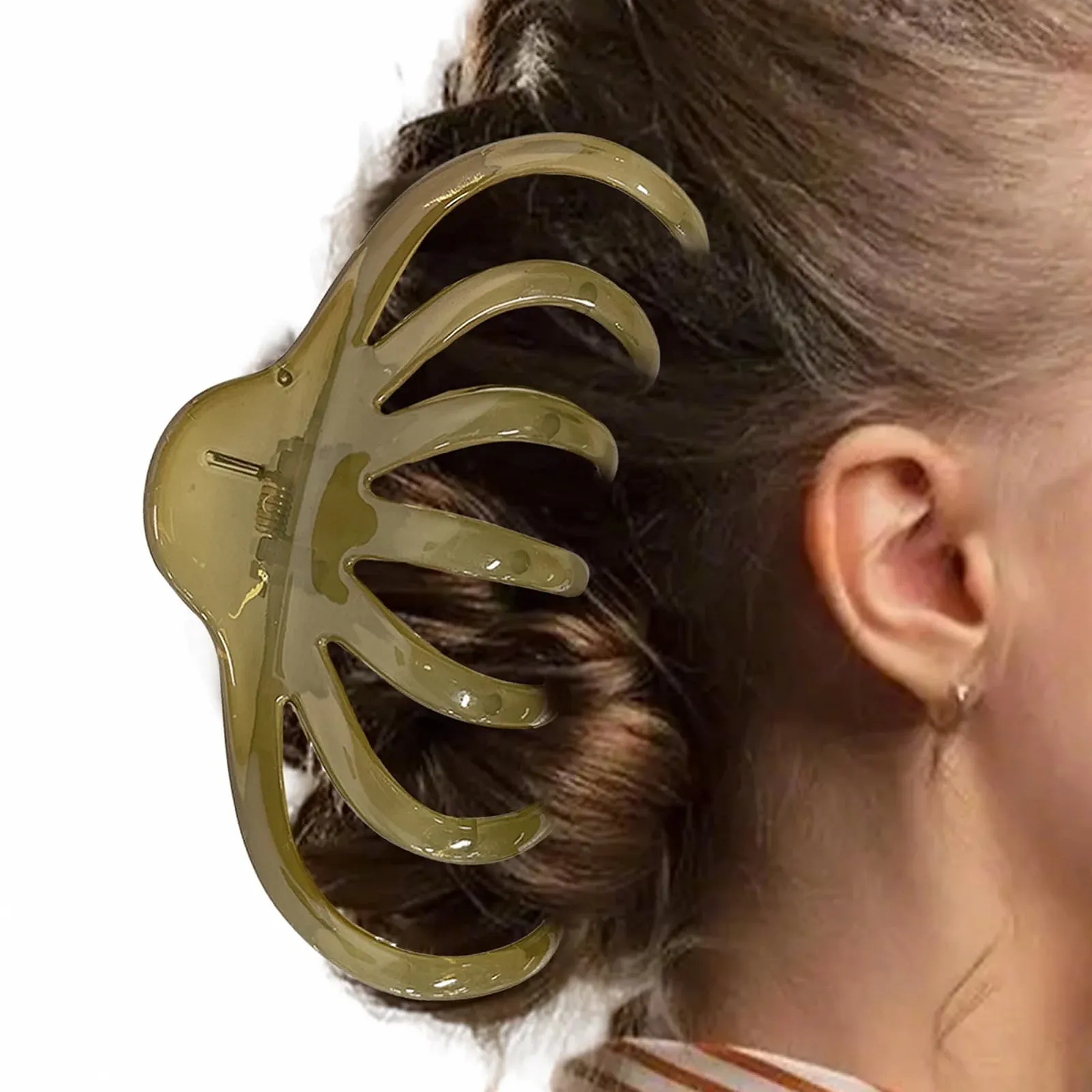 Краб для волос Без бренда Octopus Характеристики Большой размер Цвет, фото №6 Краб для волос Без бренда Octopus Характеристики Большой размер Цвет, фото №6