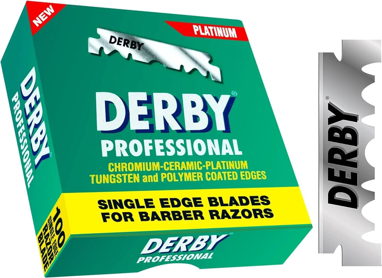 Лезвия для бритья Shaving Factory Derby 0,10 мм, фото №3