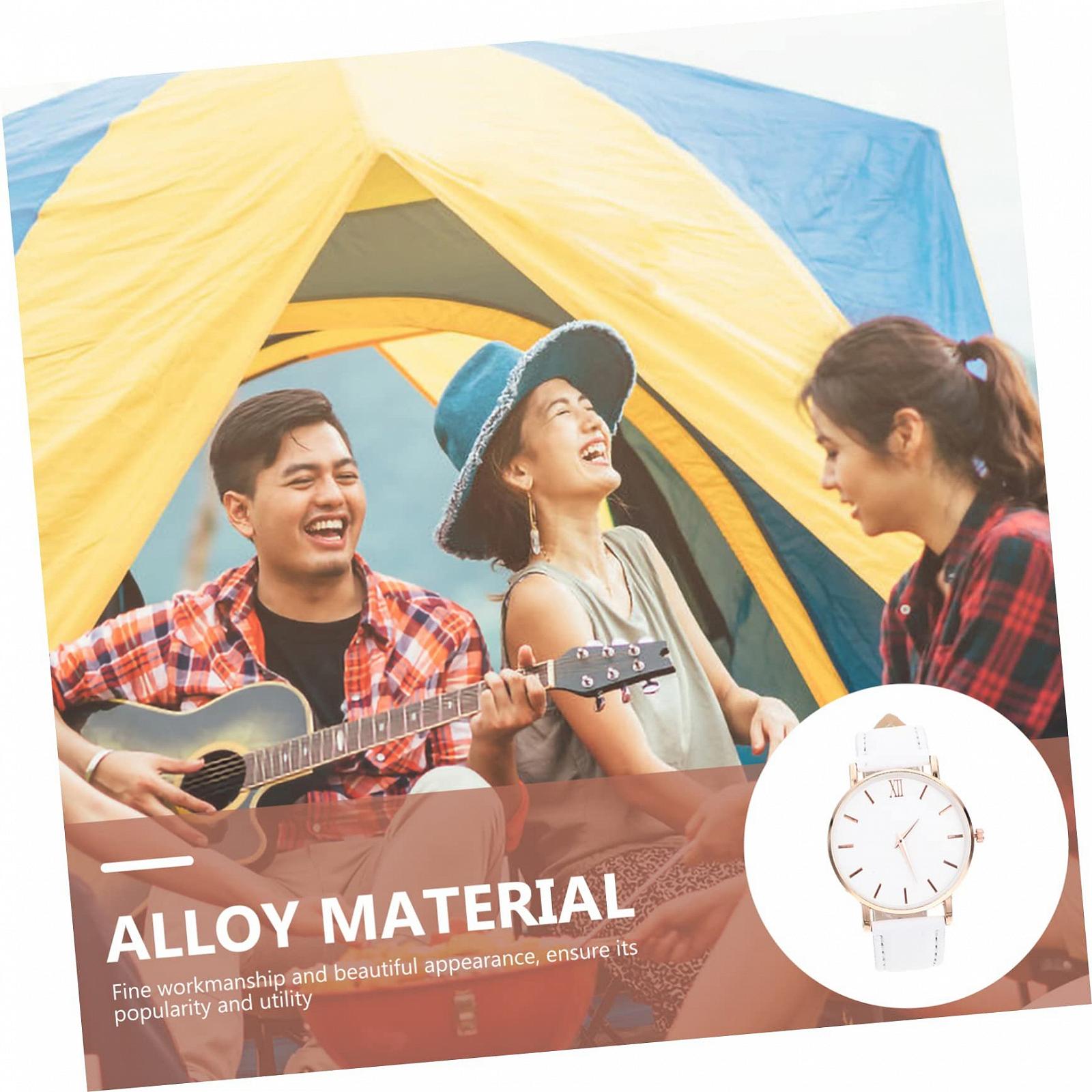 Женские часы LIFKOME, женский аксессуар, филигранные часы, PU, белые, фото №9