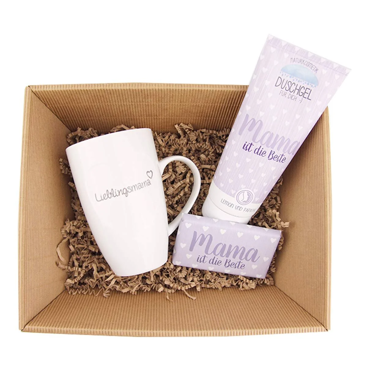 Набір подарунковий: Чашка, Гель для душу 200 мл, Шоколад 40 г, фото №1