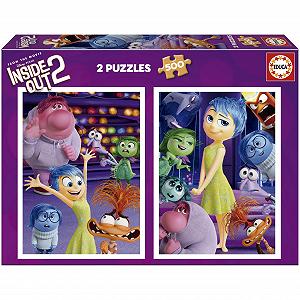Набор пазлов Educa Inside Out 2 2 шт по 500 элементов 34 x 48 см - Фото 1