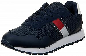 Кроссовки Tommy Hilfiger Low Tommy Jeans Retro Leather Runner - Фото 1