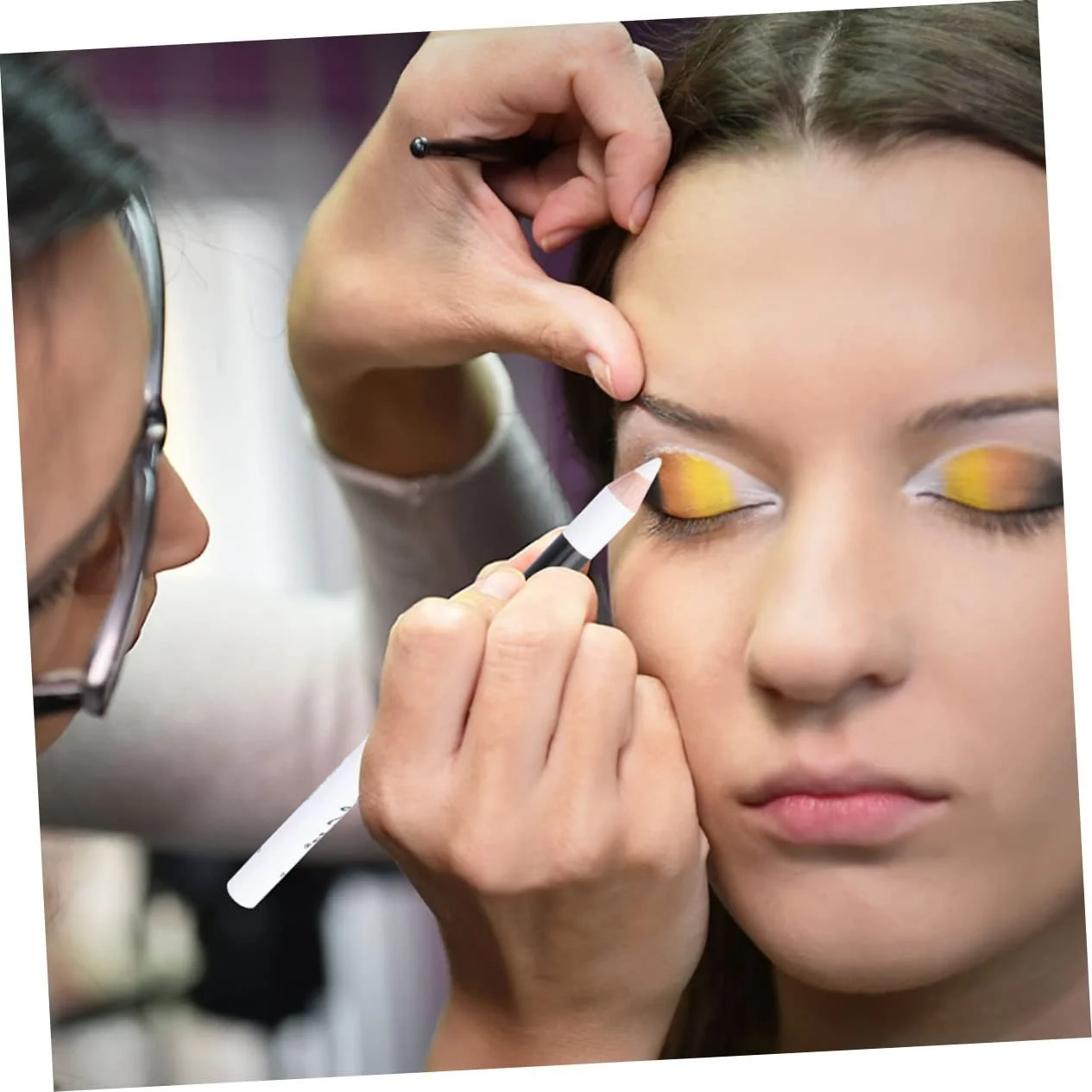 Олівець для очей MAGICLULU Білий, фото №4