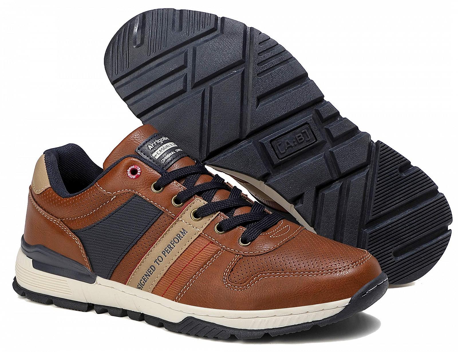 Кросівки ARRIGO BELLO Повсякденне взуття Чоловічі кросівки Штучна шкіра Взуття для ходьби Дихаючі, фото №6