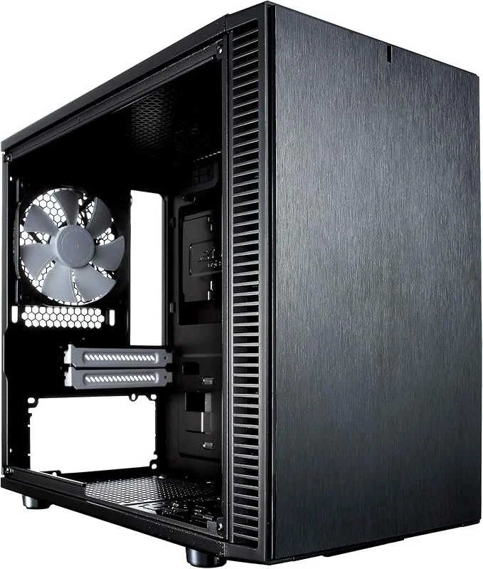 Корпус Fractal Design Define Nano S / Без БЖ / Чорний, фото №3 Корпус Fractal Design Define Nano S / Без БЖ / Чорний, фото №3