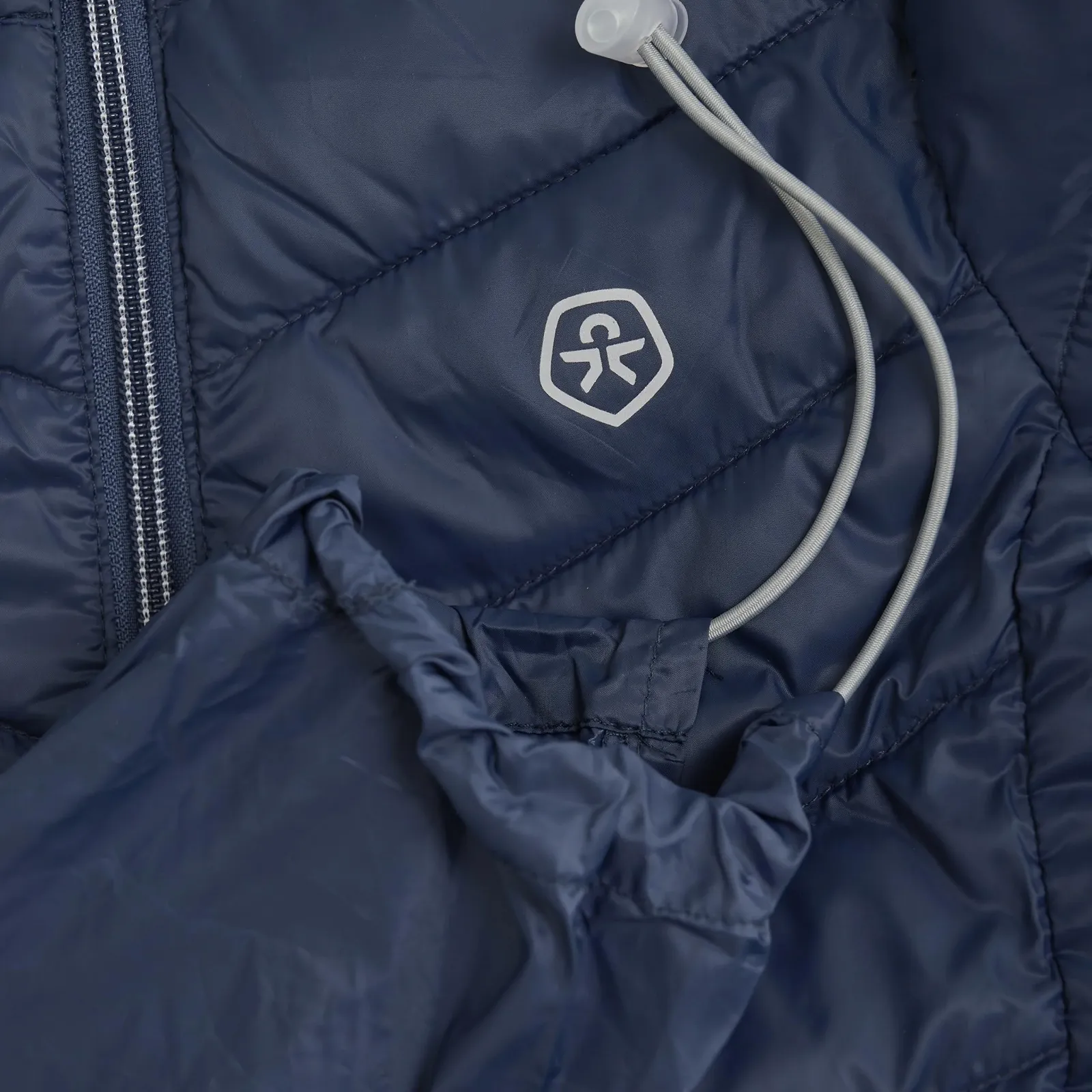 Куртка Color Kids стьобана, дитяча, пакується, темно-синя, фото №3 Куртка Color Kids стьобана, дитяча, пакується, темно-синя, фото №3