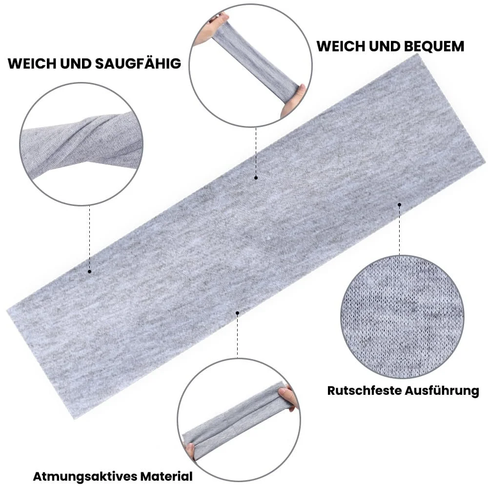 Пов'язка на голову JOISHOP Еластична для фітнесу, фото №3