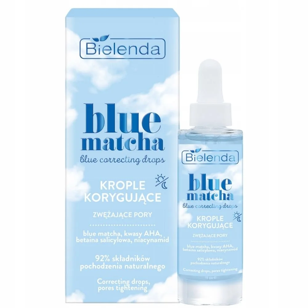 Набор Bielenda Blue Matcha: Пенка, Крем для лица, Тоник, Капли, фото №4 Набор Bielenda Blue Matcha: Пенка, Крем для лица, Тоник, Капли, фото №4