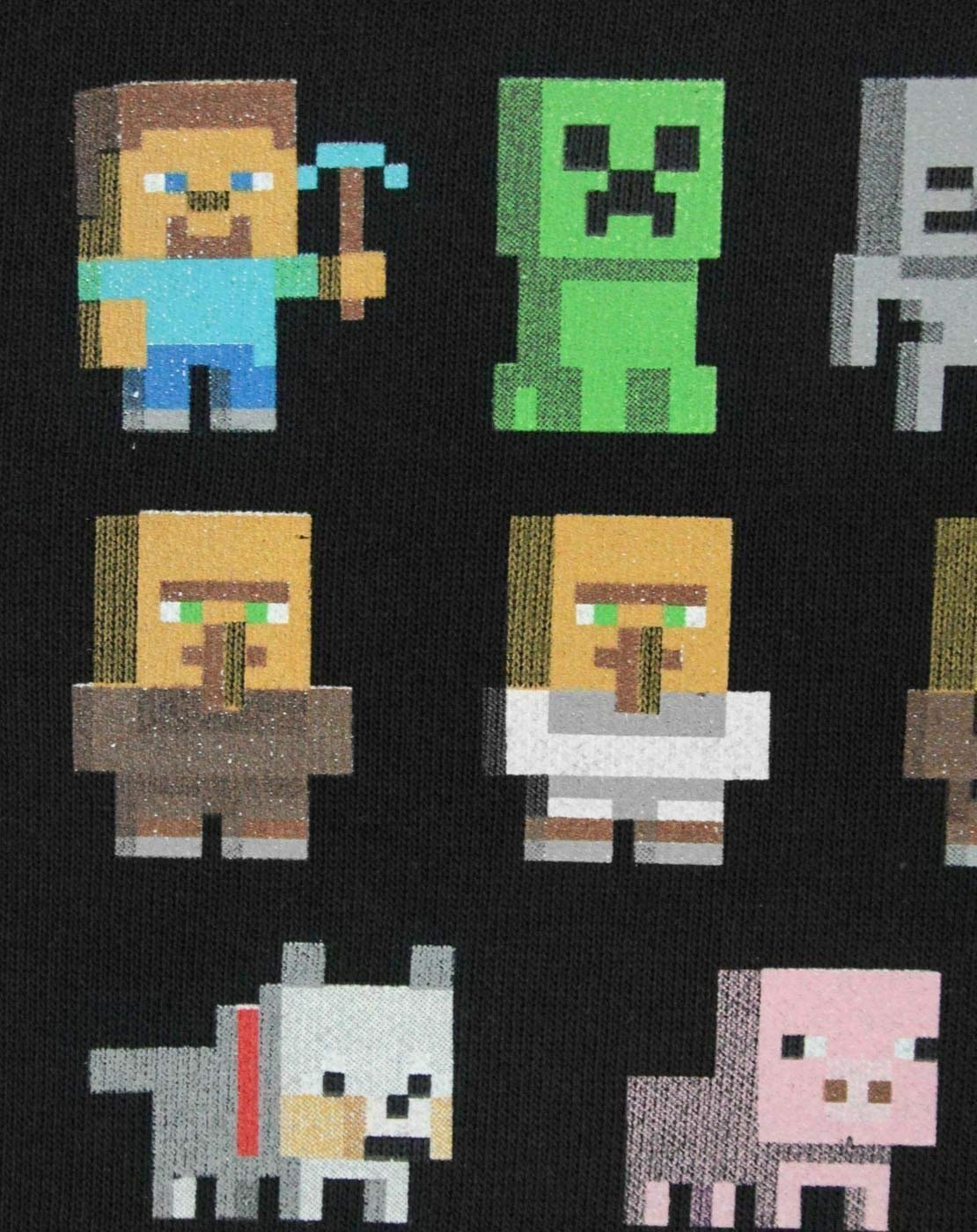 Толстовка Minecraft Sprites для мальчика Черный, фото №2