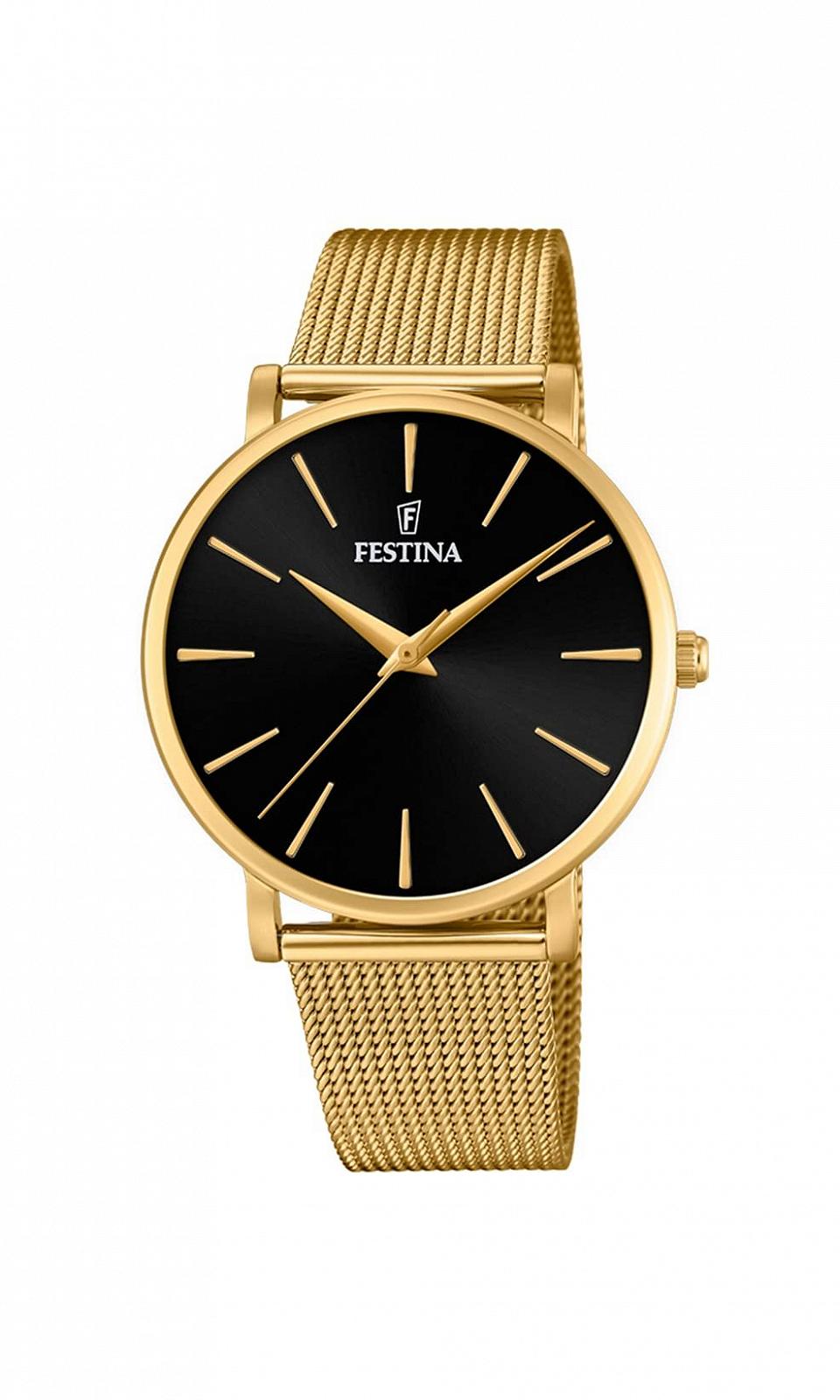 Часы наручные Женские Festina F20476/2 Аналоговые Кварцевые Черные, фото №1
