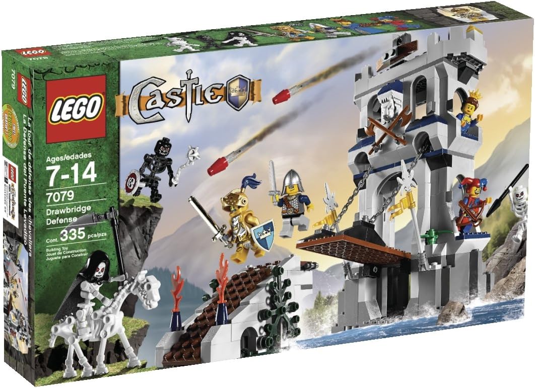 Детский конструктор LEGO Лего Замок Оборона подъёмного моста Castle Drawbridge Defense (7079), фото №1