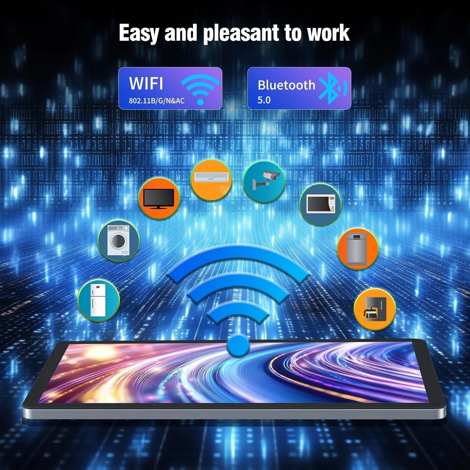 Планшет 10.1" Ekonavi UPad2 (4+8)/128ГБ 4G 2 SIM 8 ядер Android 14 7000mAh Сірий, фото №4