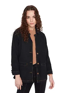 Куртка TRENDYOL Regular Basic Однотонный synthetic.ua - Фото 1