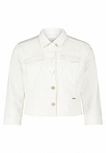 Джинсова куртка Betty & Co з кишенями - Фото 1