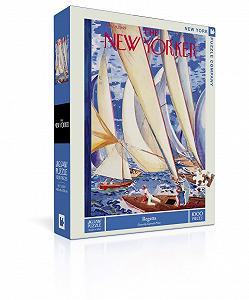 Пазл New York Puzzle Company New Yorker Regatta 1000 деталей - Фото 1