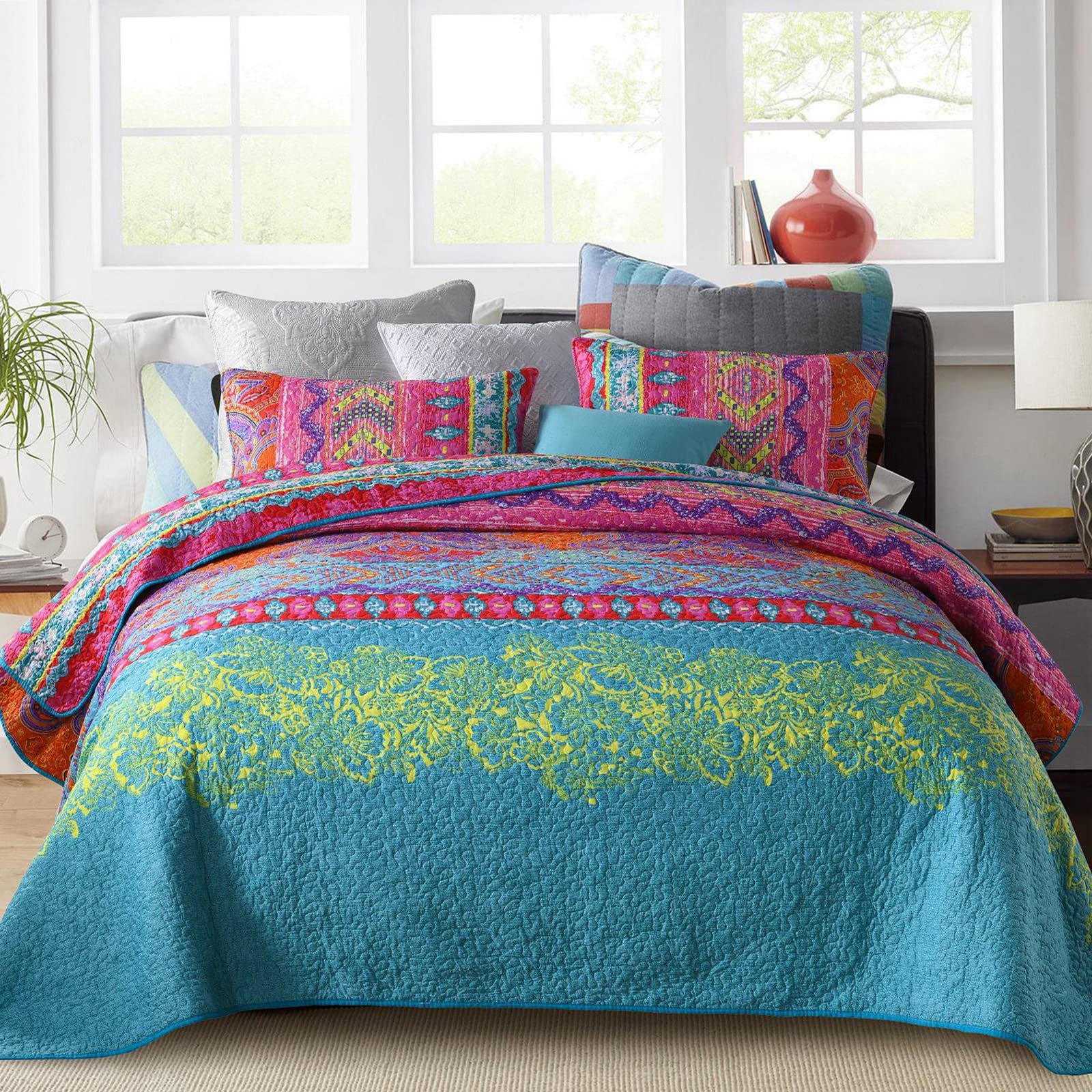 Покривало Qucover Boho Індійський Екзотичний, фото №1 Покривало Qucover Boho Індійський Екзотичний, фото №1