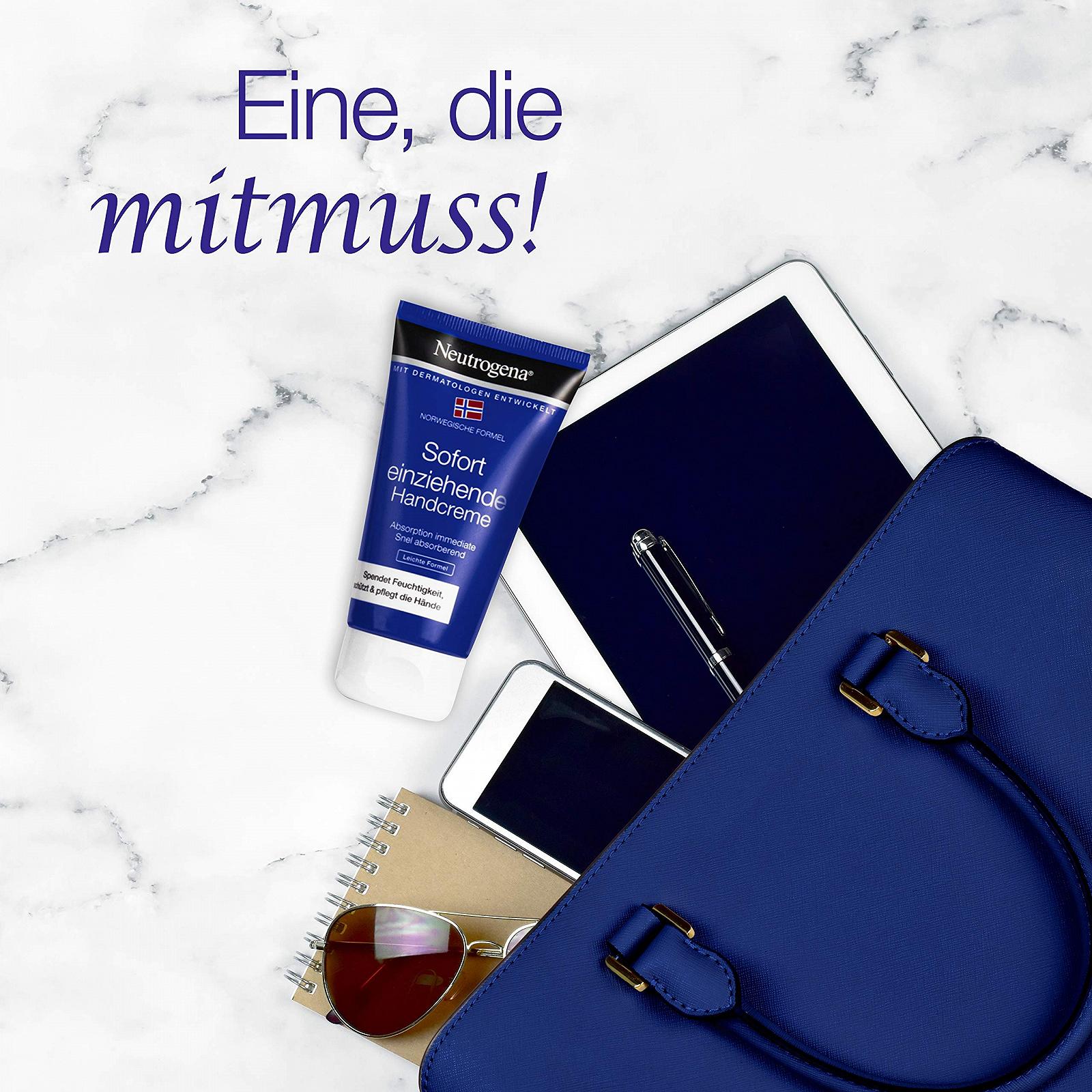 Крем для рук Neutrogena Norwegian Formula Instant Absorbent 75 мл, фото №5