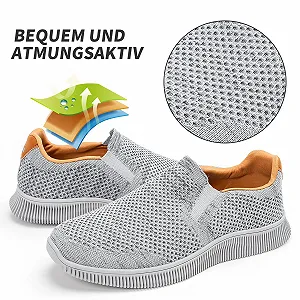 Кроссовки MrToNo Слипоны Мужские Повседневные Легкие Лоферы Удобные Дышащие Спортивные для Бега Тренажерного Зала Фитнеса и Джоггинга synthetic.ua - Фото 1