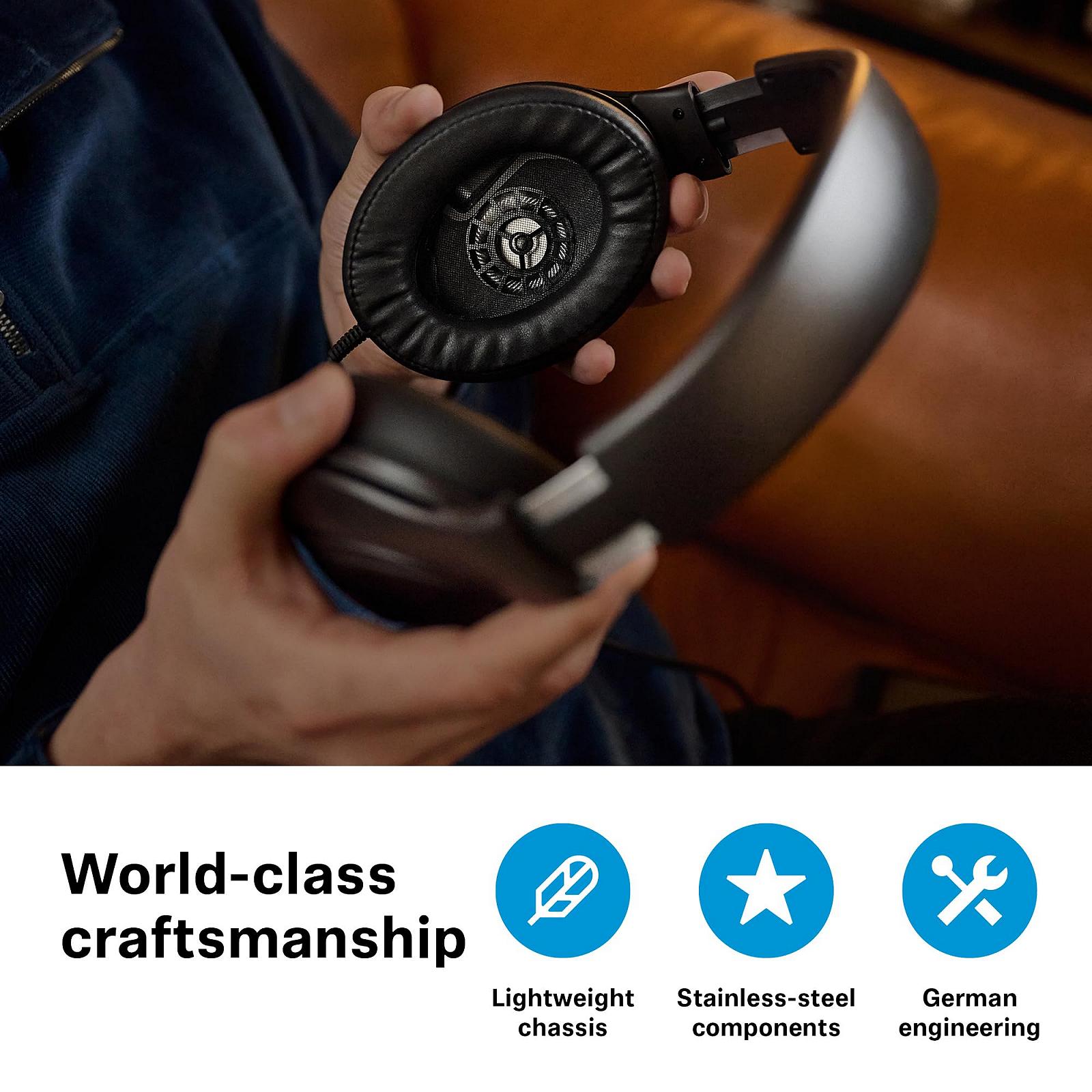 Наушники Sennheiser HD 620S с кабелем Черный, фото №5