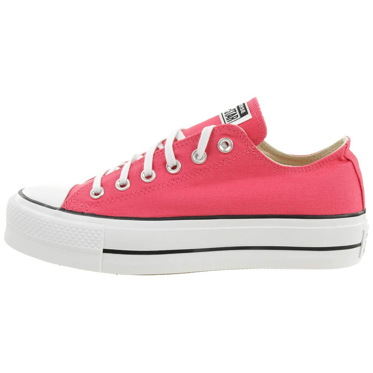 Кроссовки Converse Chuck Taylor All Star Lift Женские Черный/Белый Ox, фото №2