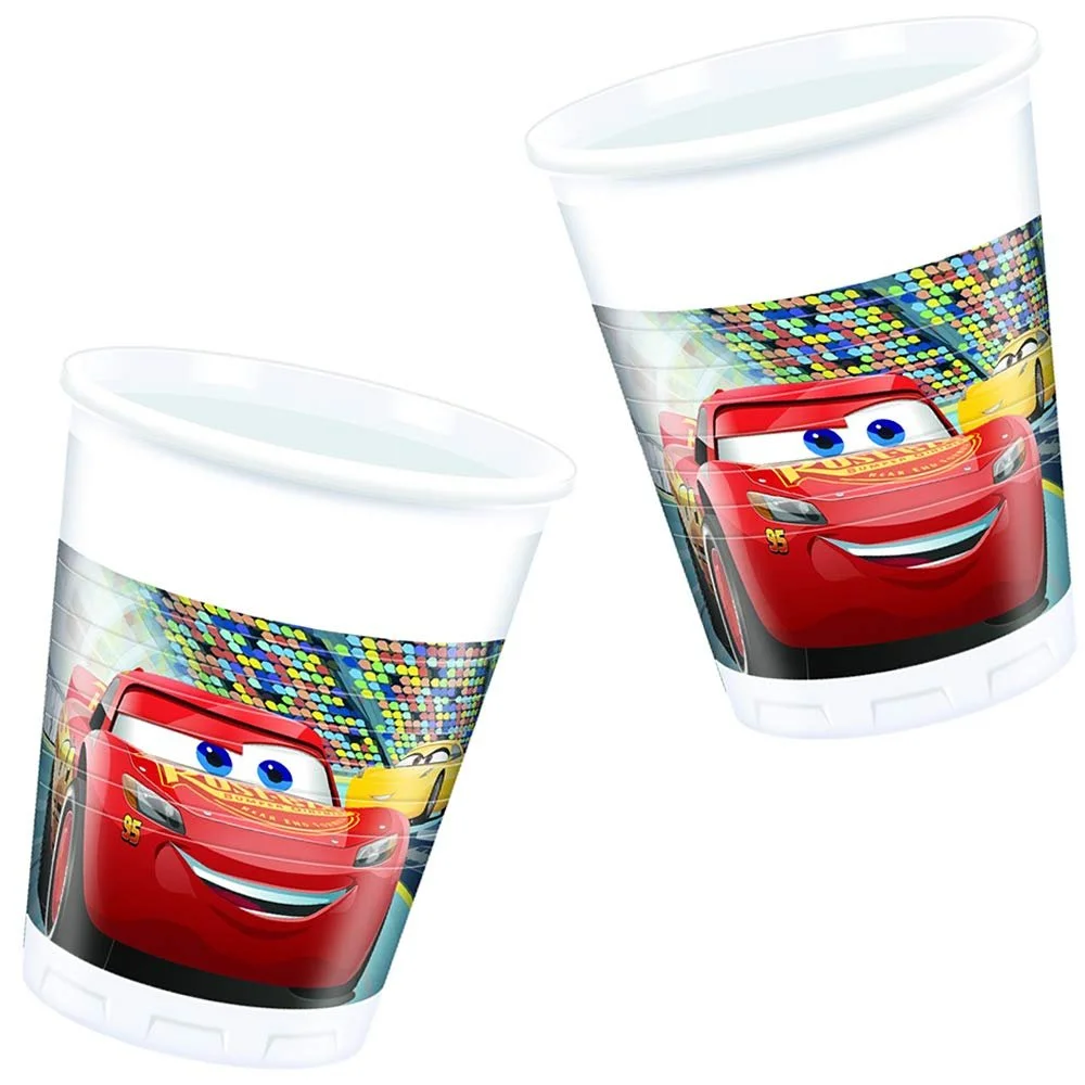 Набор посуды для вечеринки Procos Cars 3, тарелки, стаканы, салфетки, фото №3 Набор посуды для вечеринки Procos Cars 3, тарелки, стаканы, салфетки, фото №3