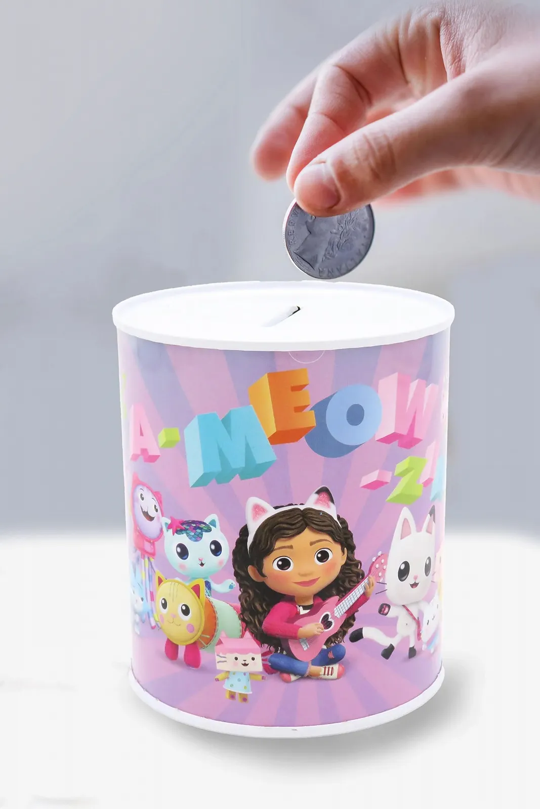 Скарбничка CyP Brands Gabby металева дитяча 10 x 10 x 12 см Різнокольорова, фото №4