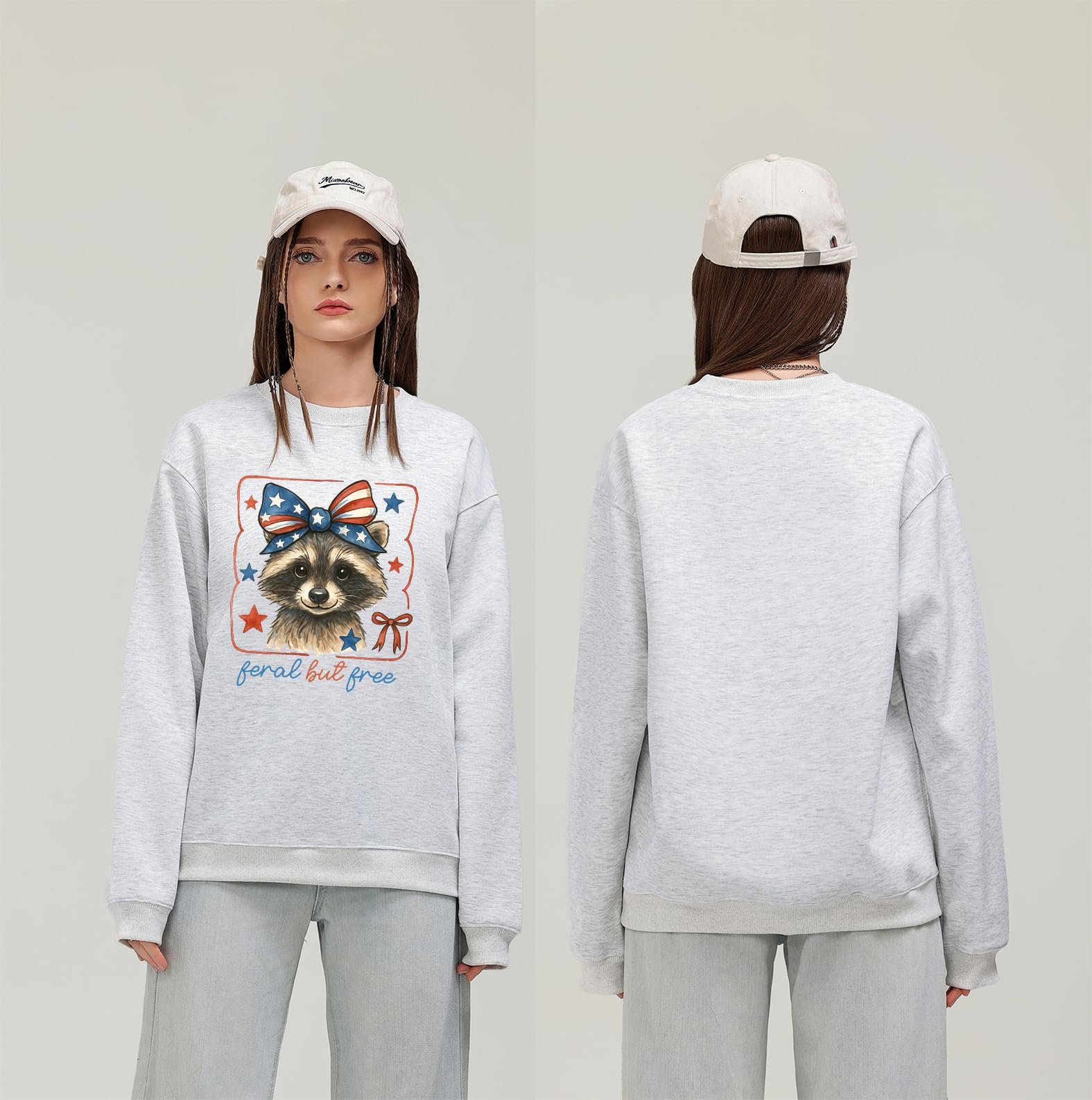 Толстовка Feral But Free 4 июля, фото №3