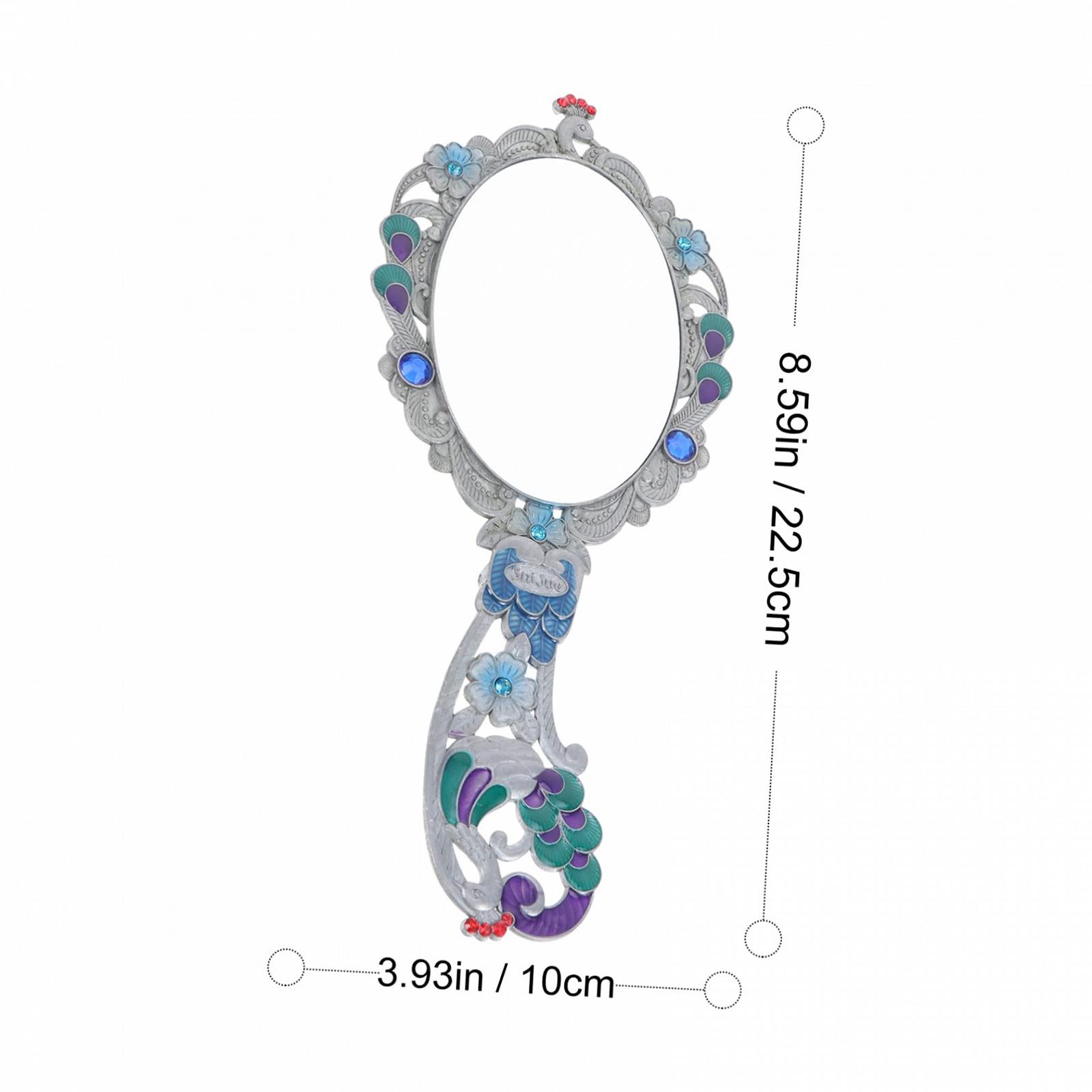 Зеркало Angoily Retro Mit Griff Mini Spiegel Портативное Круглое, фото №7 Зеркало Angoily Retro Mit Griff Mini Spiegel Портативное Круглое, фото №7