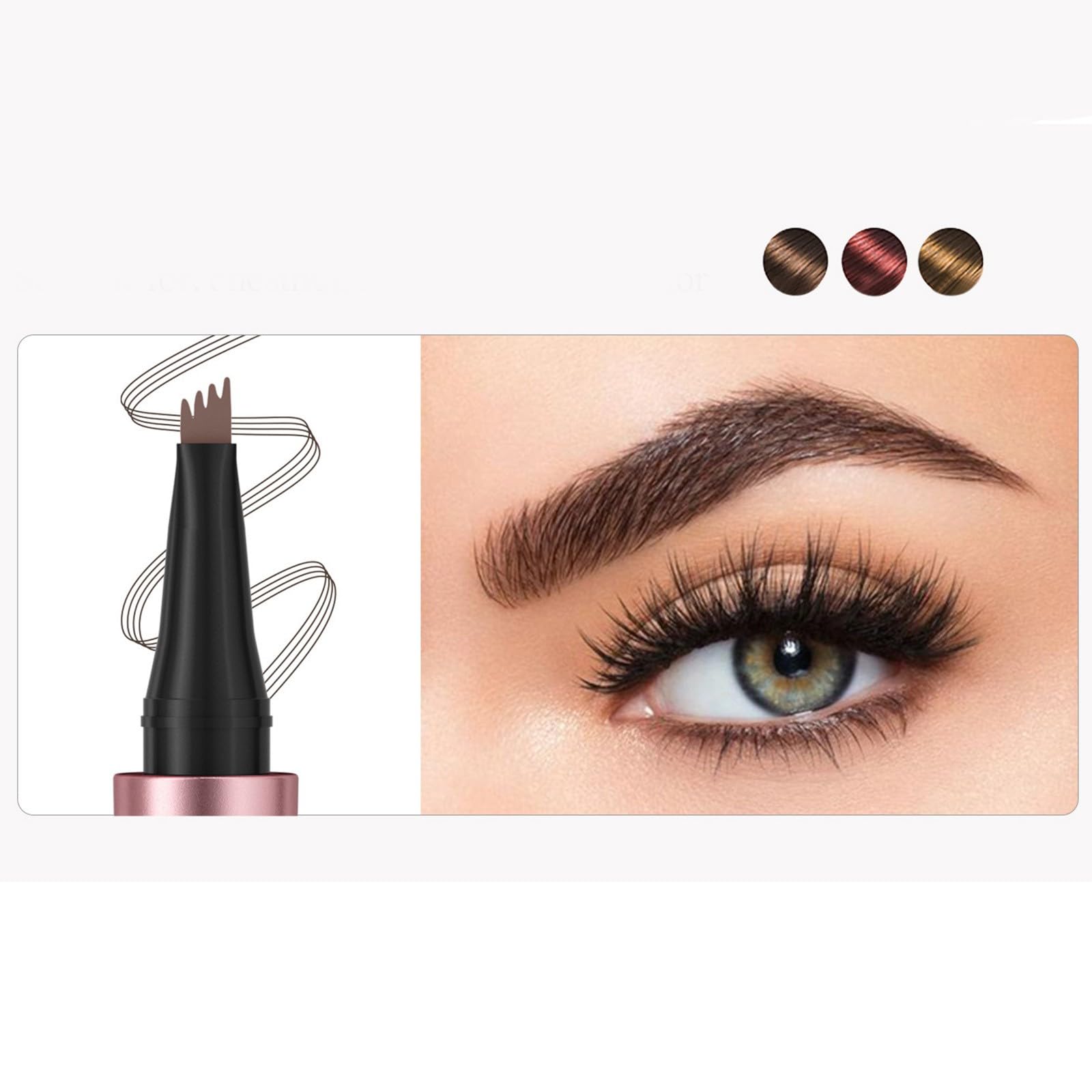 Карандаш для бровей Magic 3D с 4 вилочками Natural Make-up B One Size, фото №3 Карандаш для бровей Magic 3D с 4 вилочками Natural Make-up B One Size, фото №3