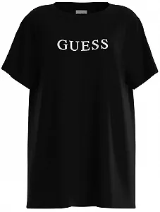 Жіноча футболка GUESS Activewear / Чорна / Розмір S - Фото 1