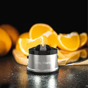 Точило для ножів AnySharp Pro Металеве з присоскою PowerGrip synthetic.ua - Фото 1