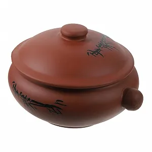 Кастрюля-кассероль GALPADA керамическая Антипригарная Черная - Фото 1