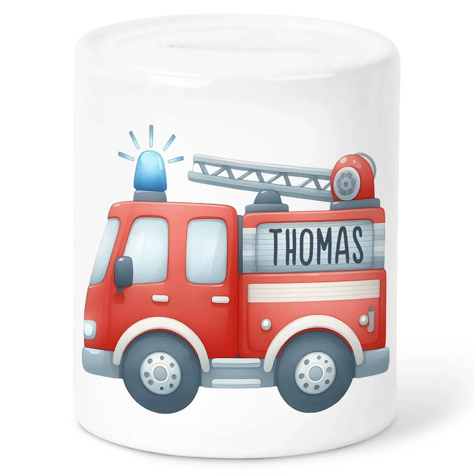 Скарбничка Fire Brigade керамічна Пожежна машина, фото №1